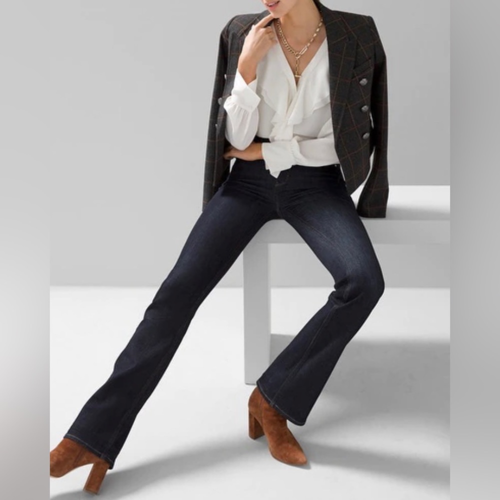 White House Black Market Flare Leg Jeans